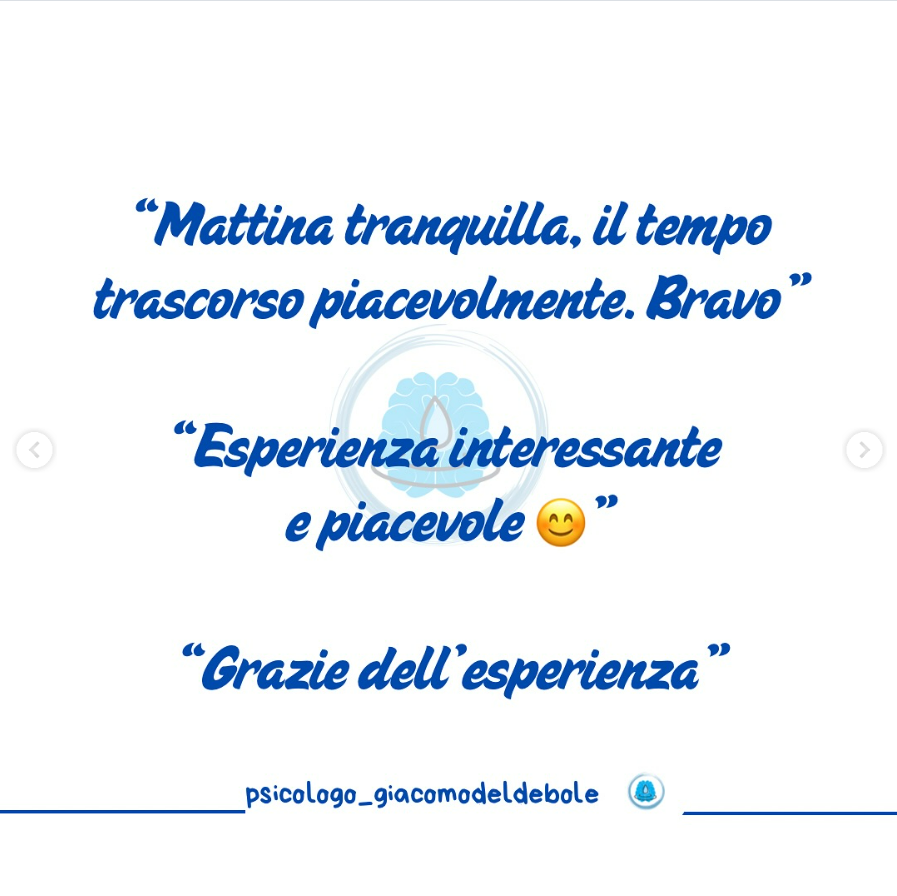 Feedback su Instagram